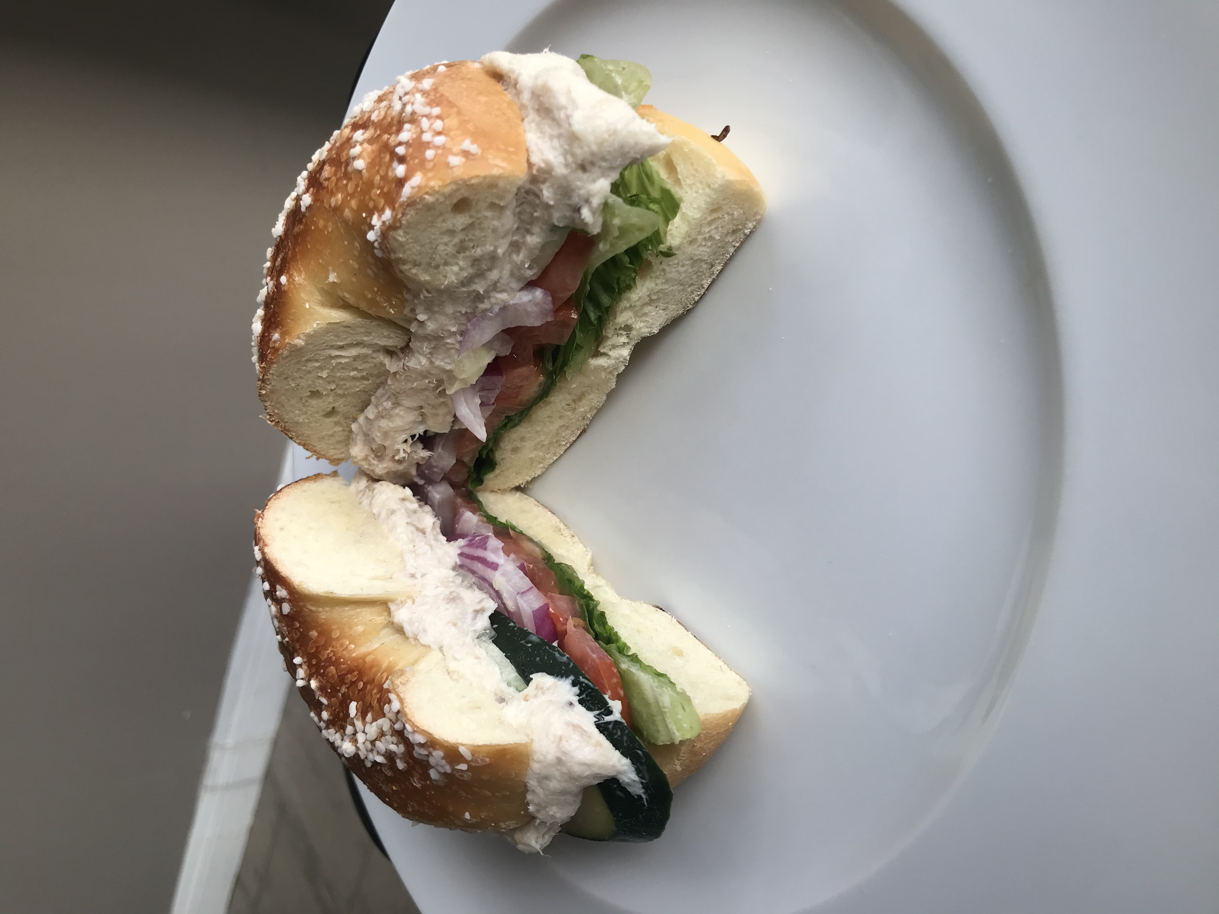 Order Whitefish Salad Sandwich food online from Sam Bagels store, Los Angeles on bringmethat.com