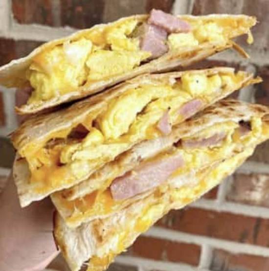 Order Breakfast Quesadilla food online from Famous Toastery store, Indian Land on bringmethat.com