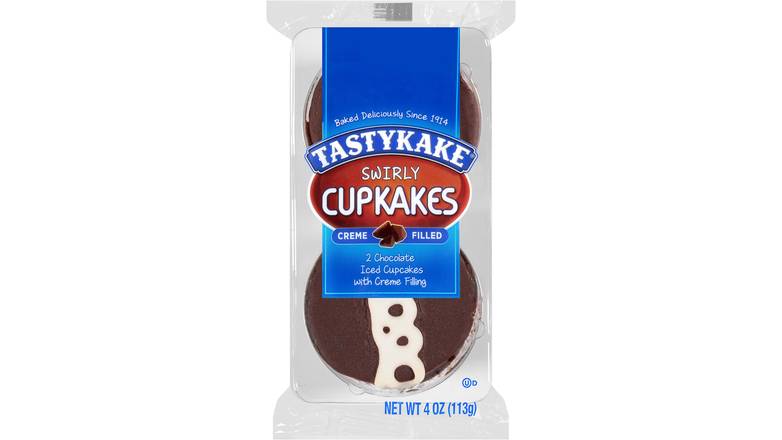 Order Tastykake® Swirly Creme Filled Chocolate Cupkakes food online from Aldan Sunoco store, Aldan on bringmethat.com