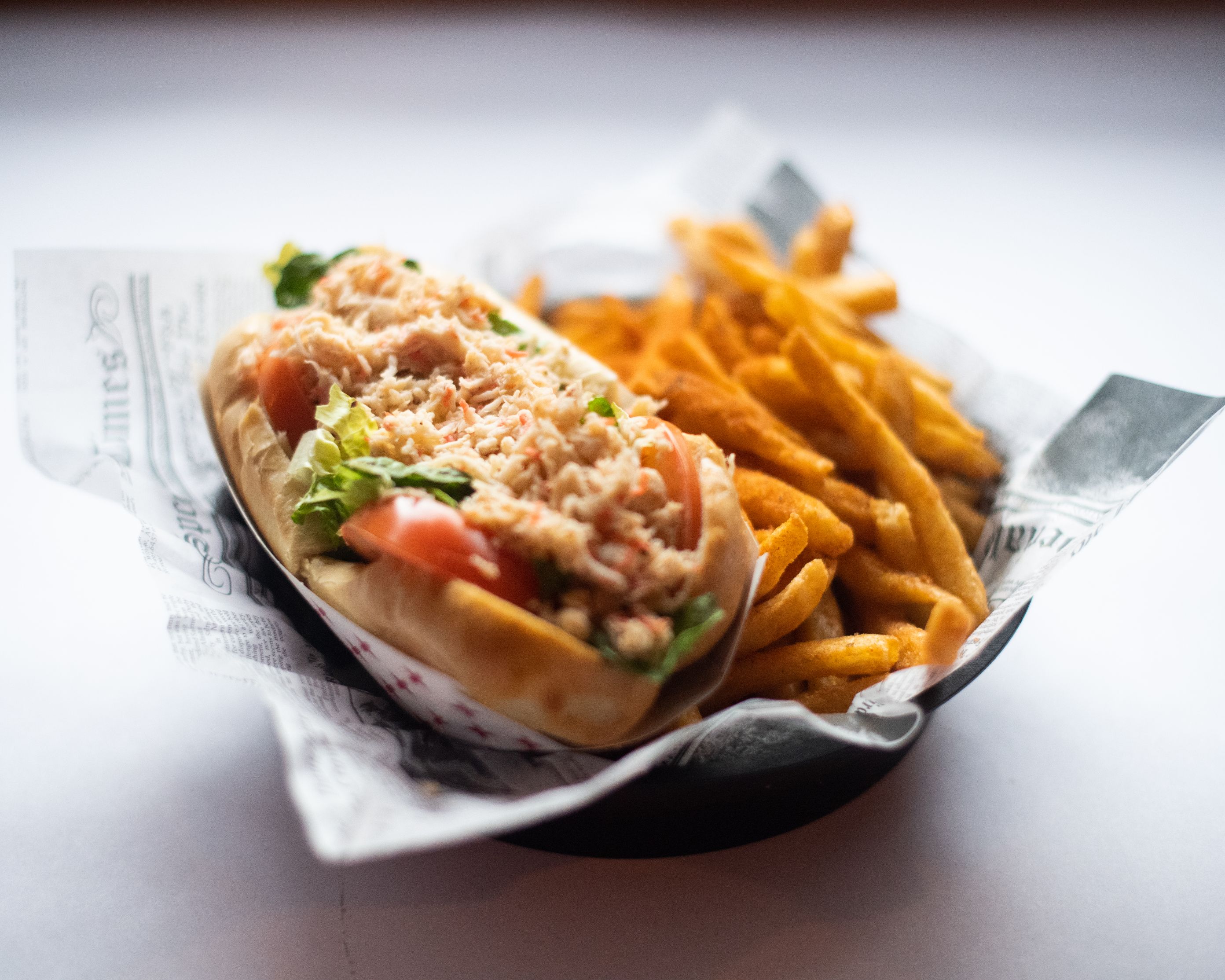 Order Crabmeat Roll food online from Hook & Reel Cajun Seafood & Bar store, Philadelphia on bringmethat.com