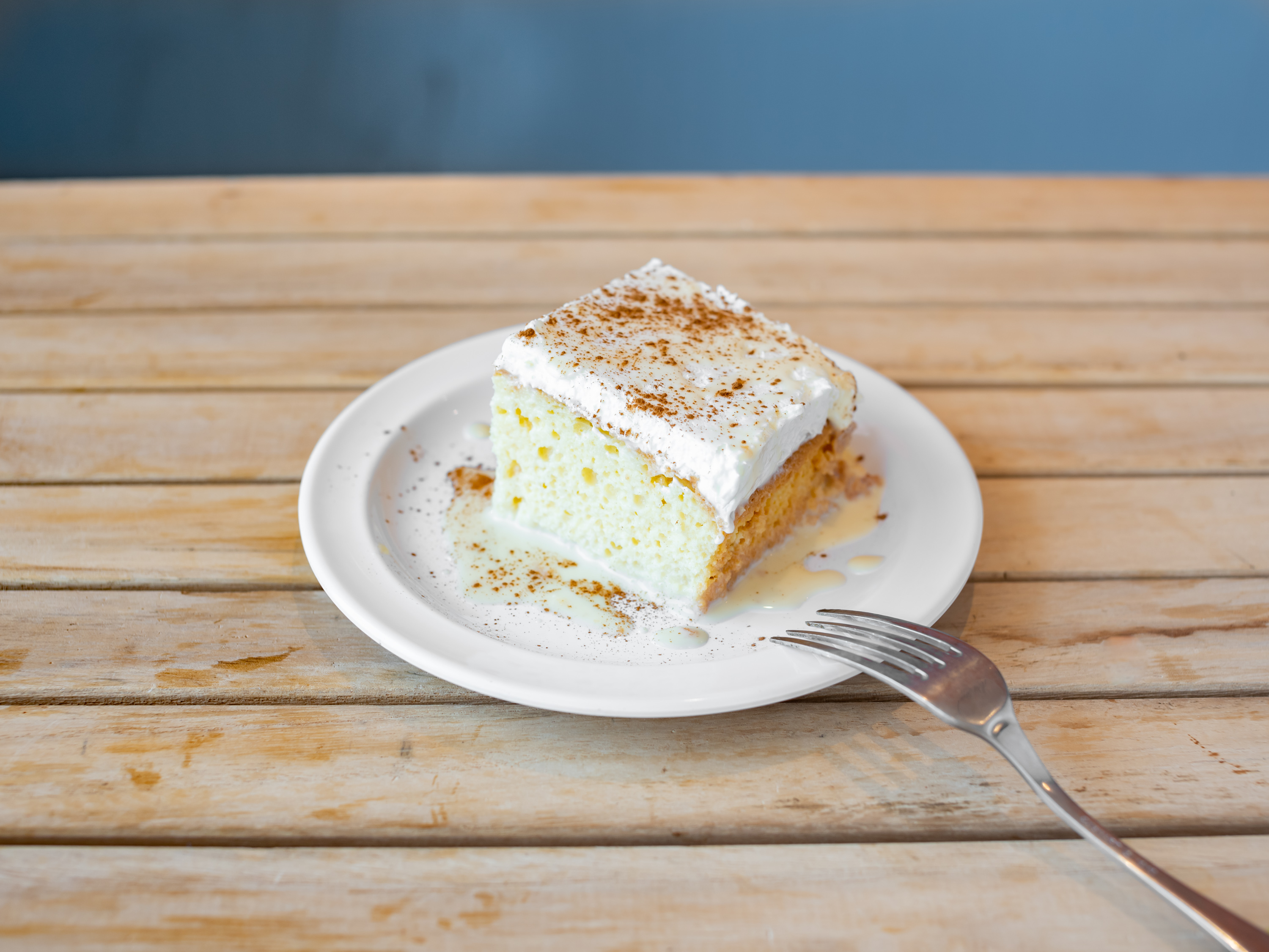 Order Tres Leches Cake food online from Mi Ranchito Tex-Mex store, Westfield on bringmethat.com