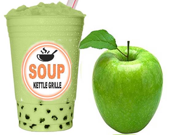 Order Green Apple Smoothie food online from Soup Kettle Grille store, Meridian on bringmethat.com