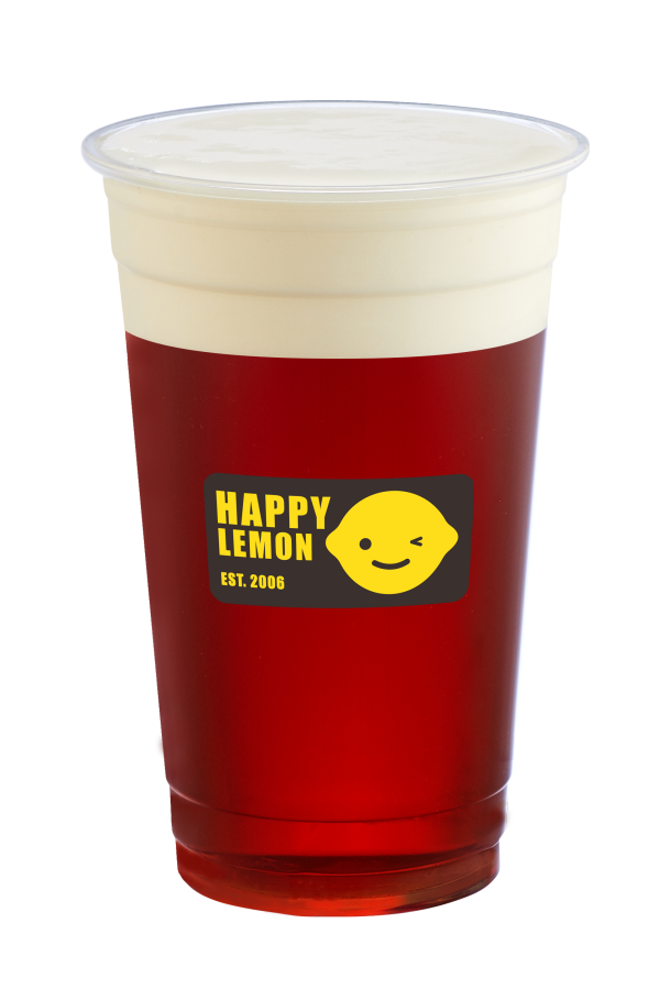 Order A2. Black Tea with Salted Cheese food online from Happy Lemon store, San Francisco on bringmethat.com