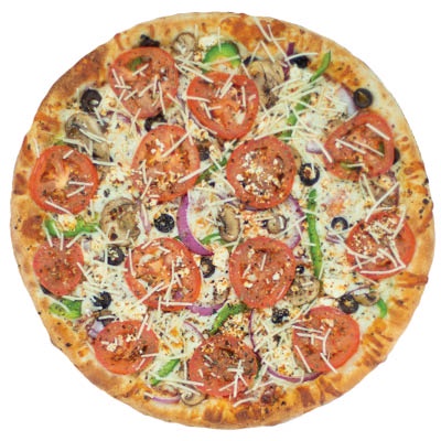 Order Flavorful Vegetarian Pizza food online from Cottage Inn Pizza store, Kalamazoo on bringmethat.com