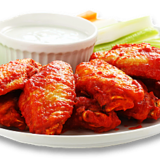 Order 9 Pieces Wings food online from Fusion Lounge store, Charlotte on bringmethat.com