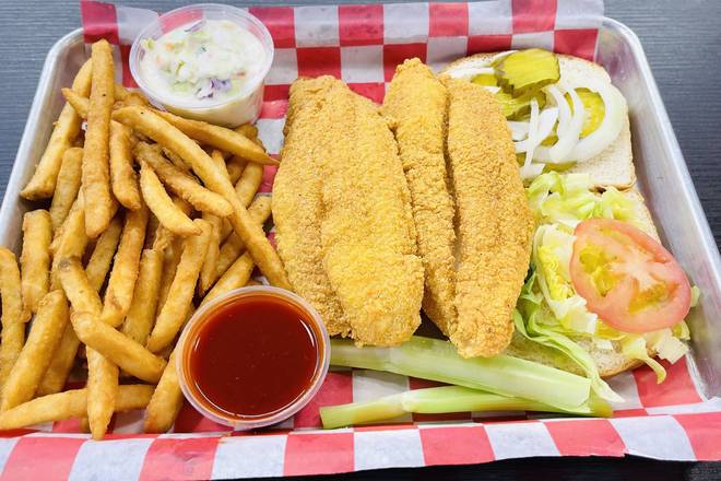 Order Catfish Fillets food online from Chick Fish store, Goodlettsville on bringmethat.com