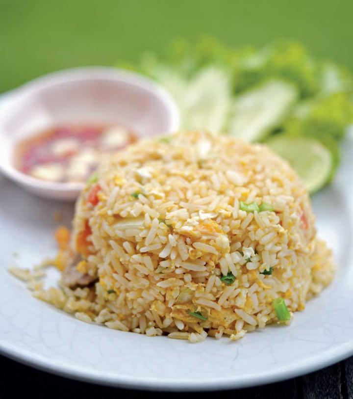 Order Egg Fried Rice food online from Sawaddee Thai Restaurant store, Las Vegas on bringmethat.com