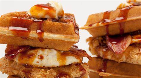 Order Crispy Chicken, Egg and Waffle food online from Avellino store, Medford on bringmethat.com