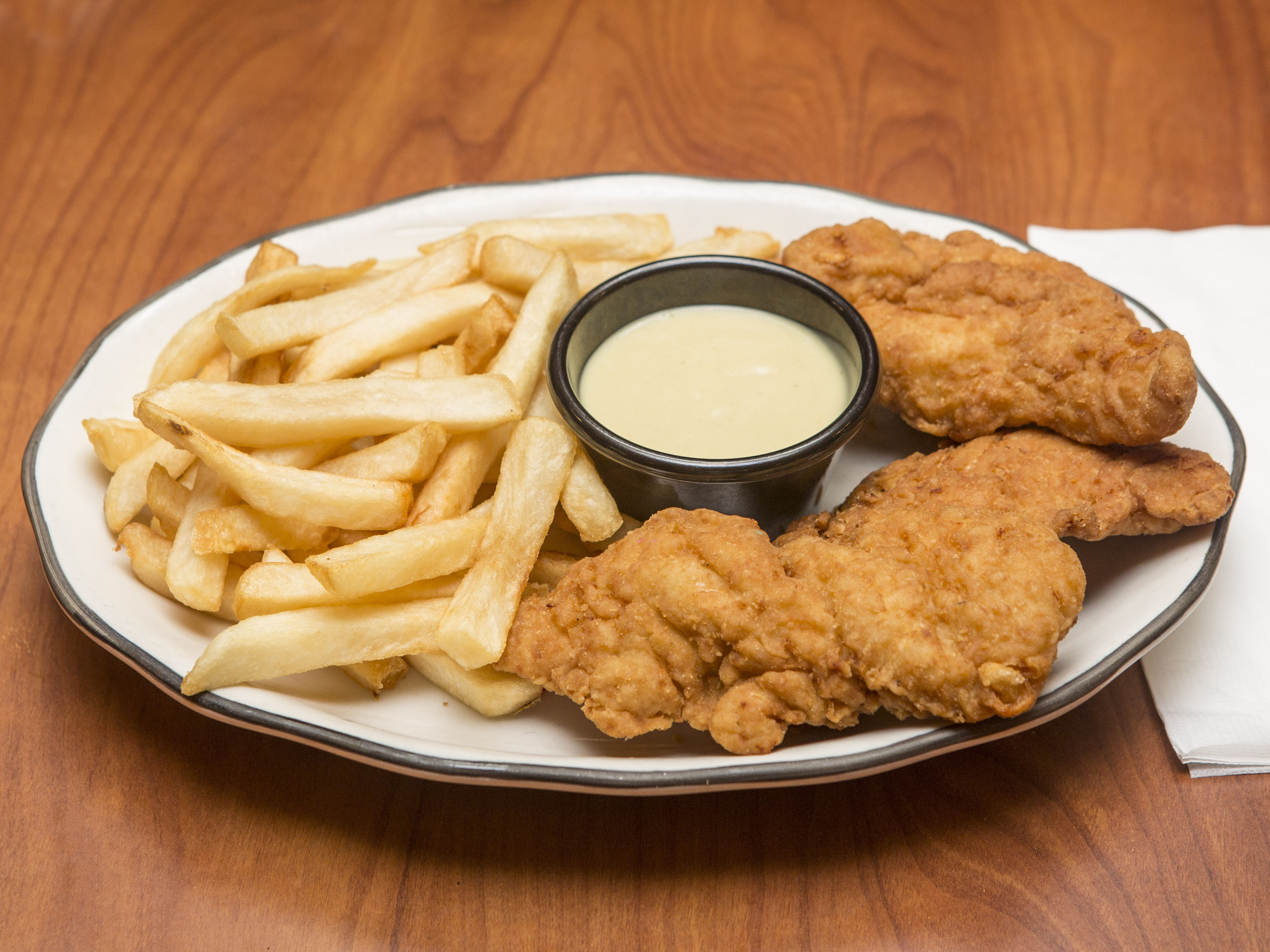 Order Chicken Tenders Platter food online from Cobble Hill Coffee Shop store, Brooklyn on bringmethat.com