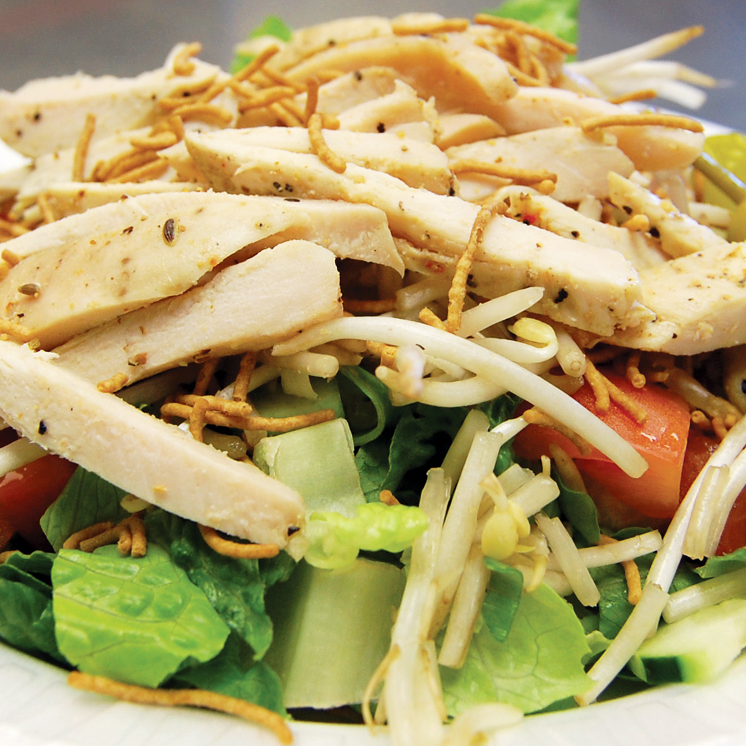 Order Thai Chicken Salad Combo food online from Hazelwoods On The Bay store, San Diego on bringmethat.com