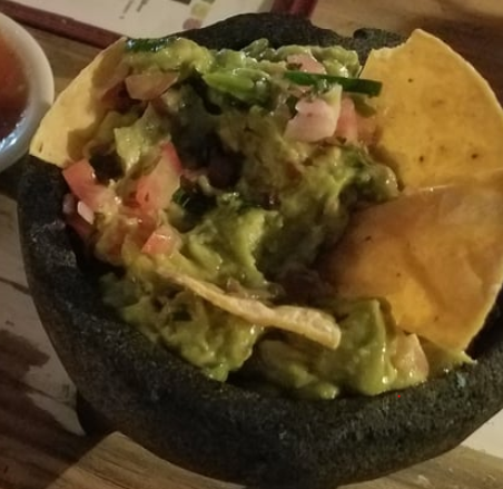 Order Guacamole Side food online from Mesa Azteca Restaurant store, Brooklyn on bringmethat.com