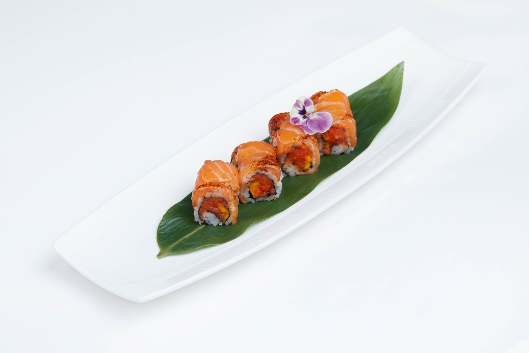 Order Lion Dance Roll food online from MoCA Asian Bistro - Queens store, Forest Hills on bringmethat.com