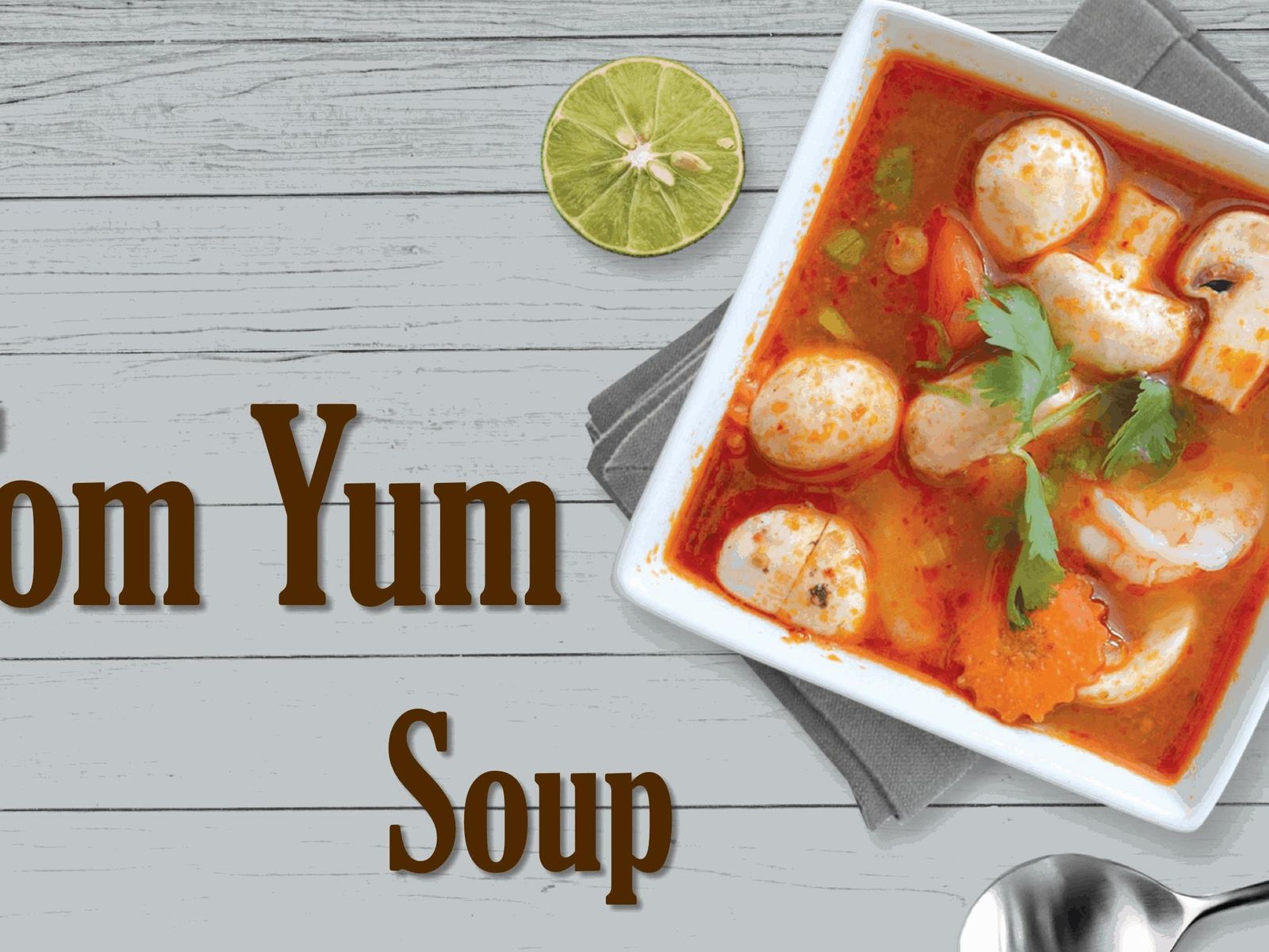 Order Tom Yum Soup food online from Toomie Thai store, Alameda on bringmethat.com