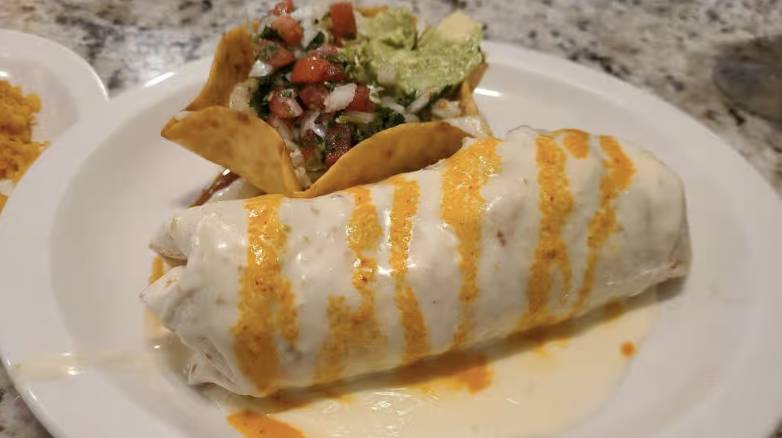 Order Burrito Marino food online from El Rodeo store, Mooresville on bringmethat.com