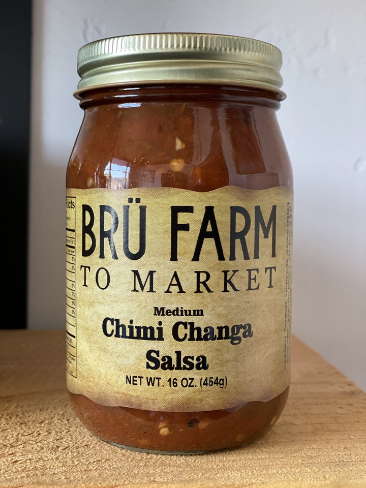 Order Salsa: Chimi Changa-Med (16oz) food online from Bru Grill & Market store, Lake Forest on bringmethat.com
