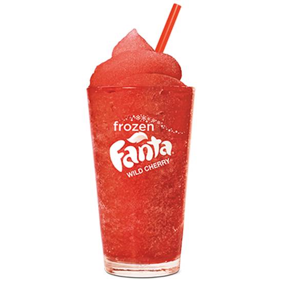 Order Frozen Fanta® Wild Cherry food online from Burger King store, Cranberry Towns on bringmethat.com