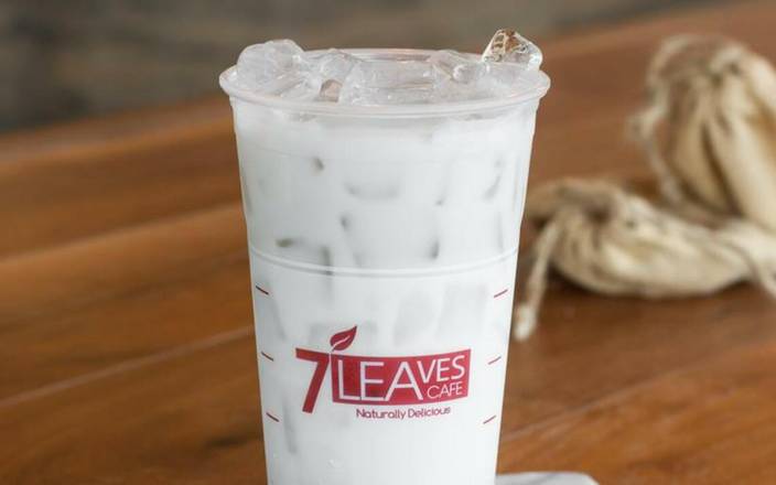 Order Taro Milk Tea food online from 7leaves Cafe store, Campbell on bringmethat.com