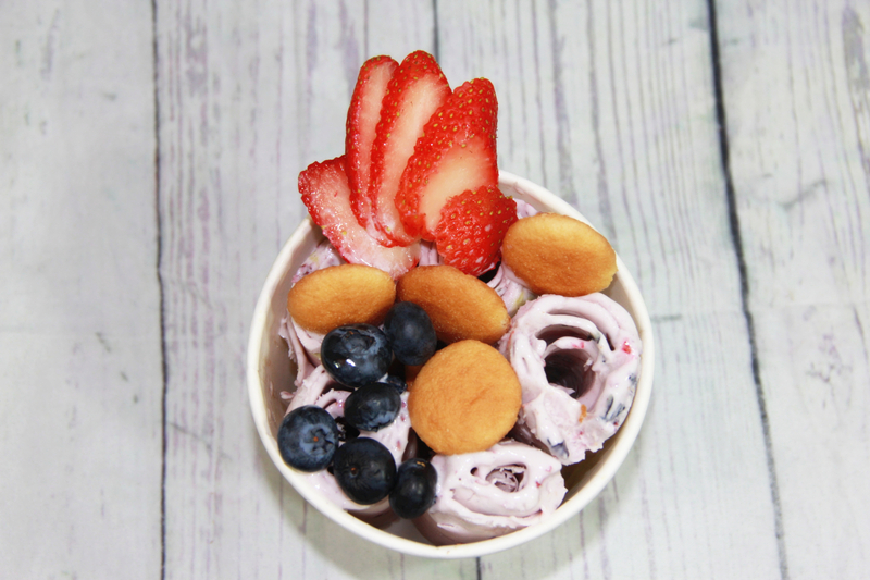Order 3. Wild Berry food online from Roll Roll Ice Cream store, New Hartford on bringmethat.com