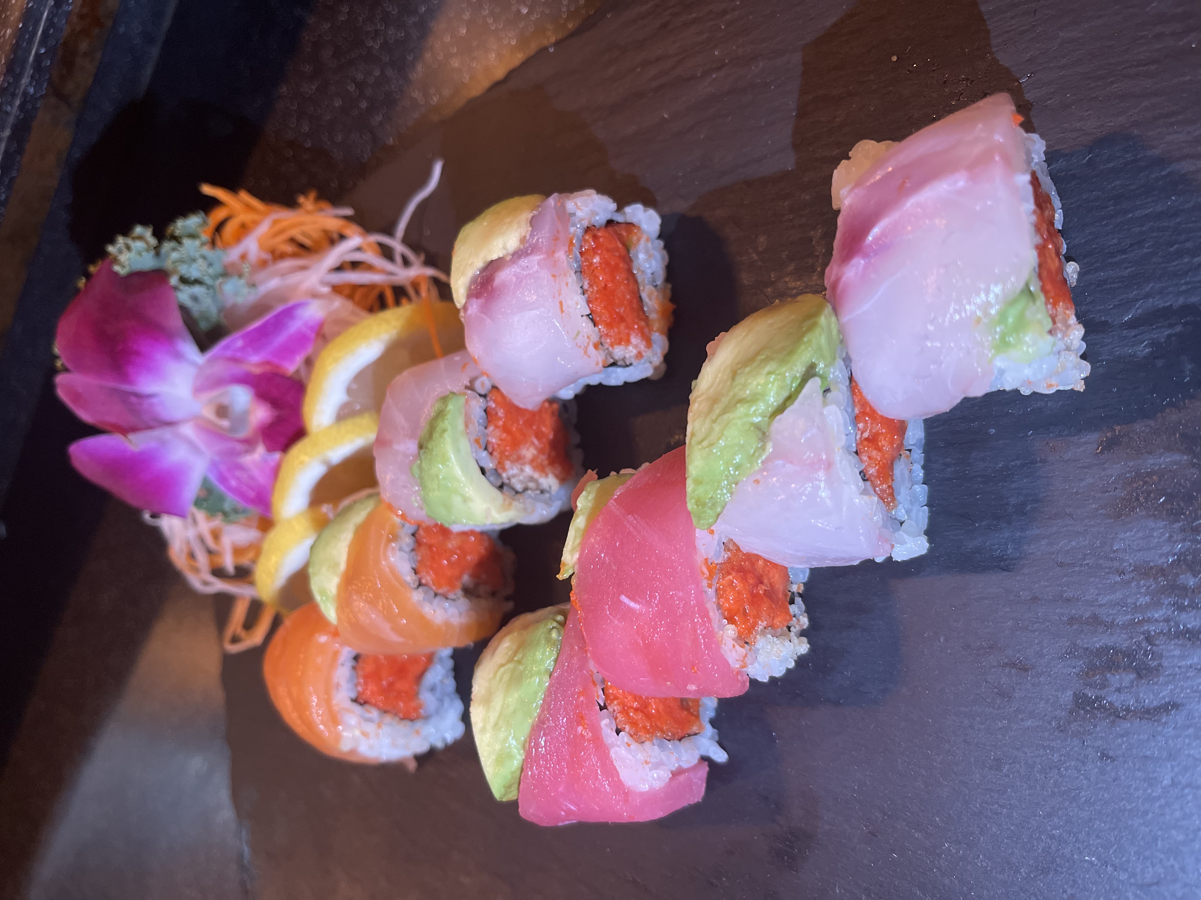 Order Rainbow Roll food online from Oyako Tso store, Freehold on bringmethat.com
