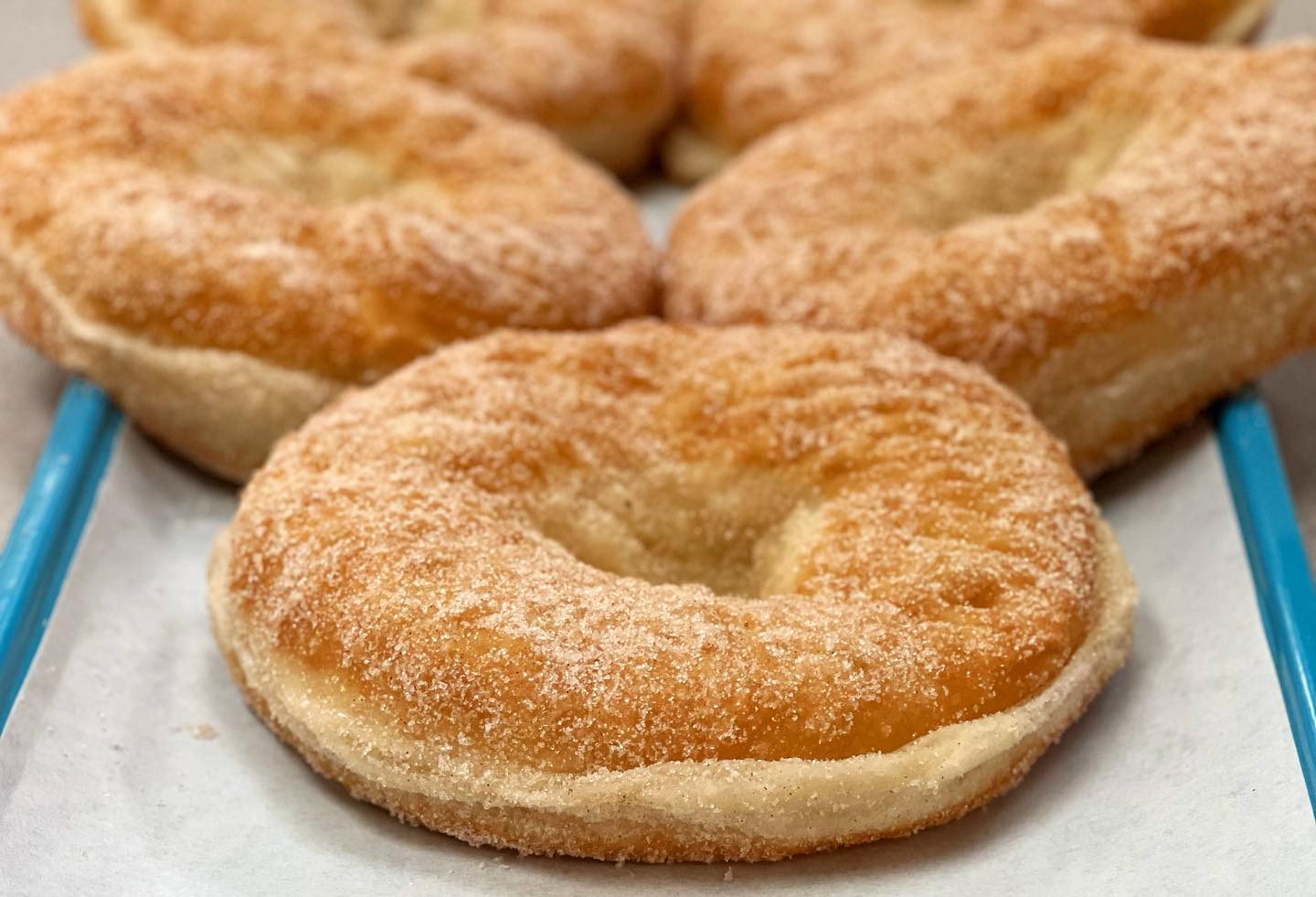 Order Serbian donut - KROFNE food online from Sandys Bakery & Deli store, Chicago on bringmethat.com