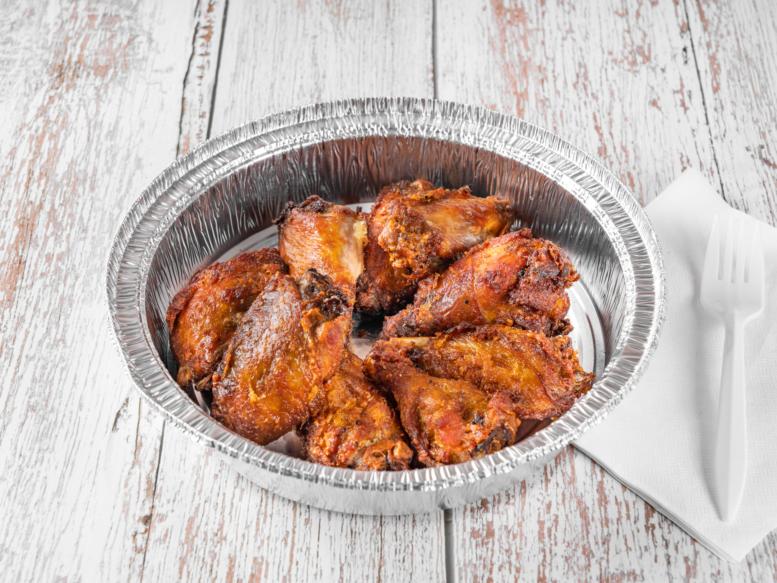 Order 6 Crispy Chicken Wings food online from Hot Spot Deli store, Yonkers on bringmethat.com