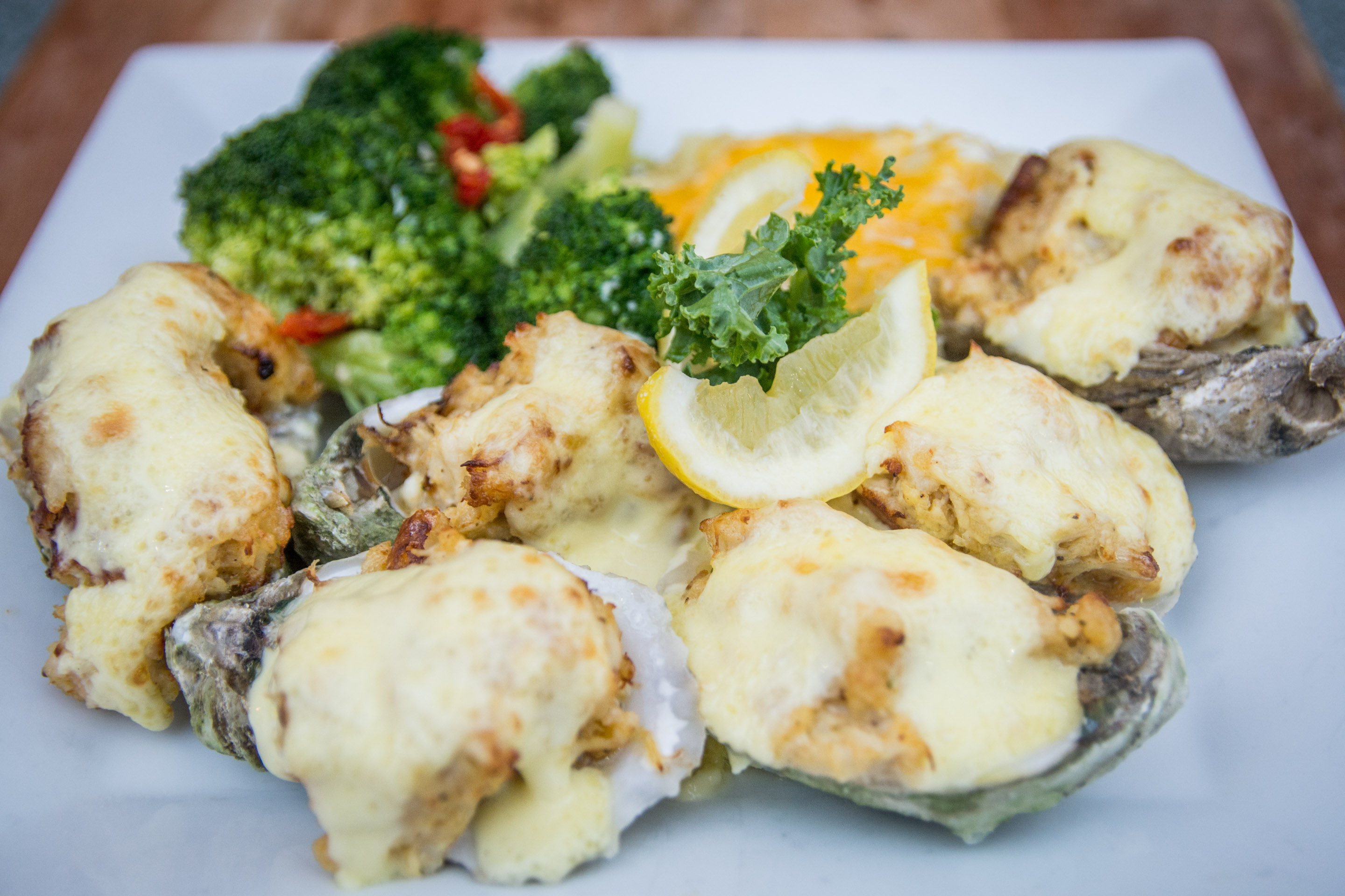 Order Stuffed Oysters Imperial food online from Olivia's store, Gettysburg on bringmethat.com