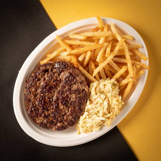 Order Burger Plate food online from Bun Burger Kitchen store, Lakewood on bringmethat.com