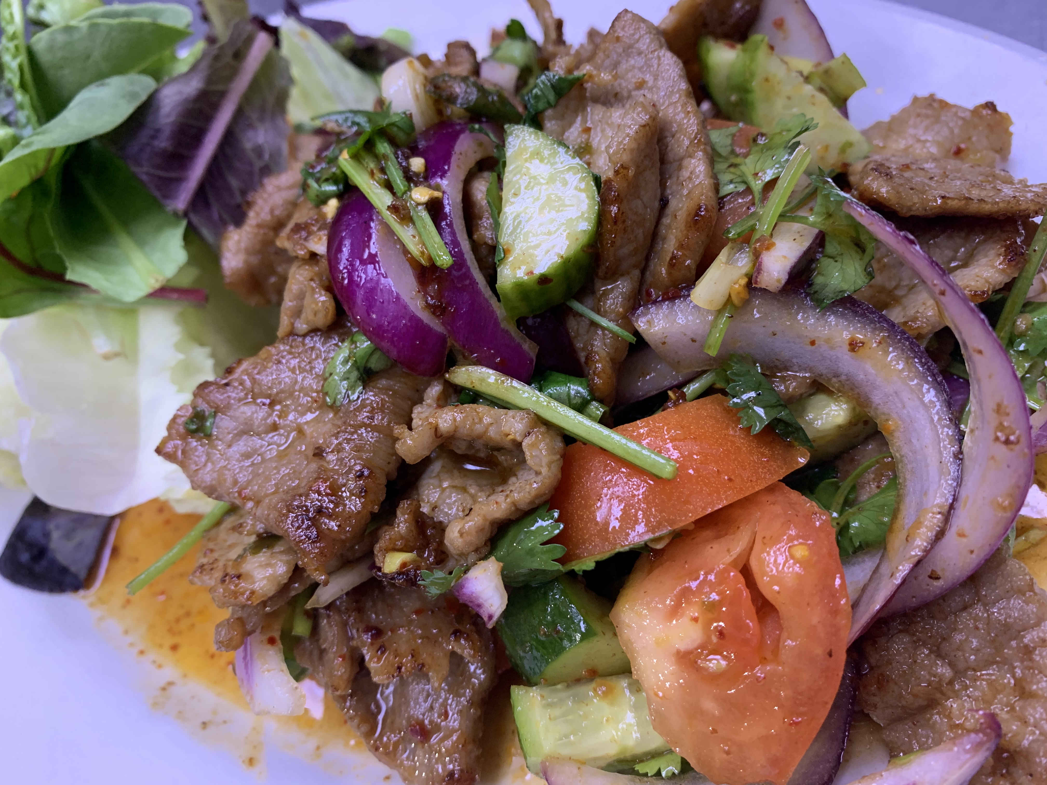 Order Beef Salad food online from Smile Thai store, Harbor City on bringmethat.com