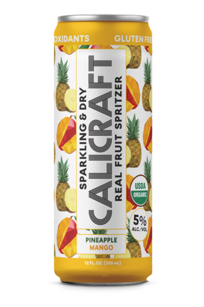 Order Calicraft Spritzer Pineapple 6 Pack 12 oz. Cans food online from Friends Snacks store, San Francisco on bringmethat.com