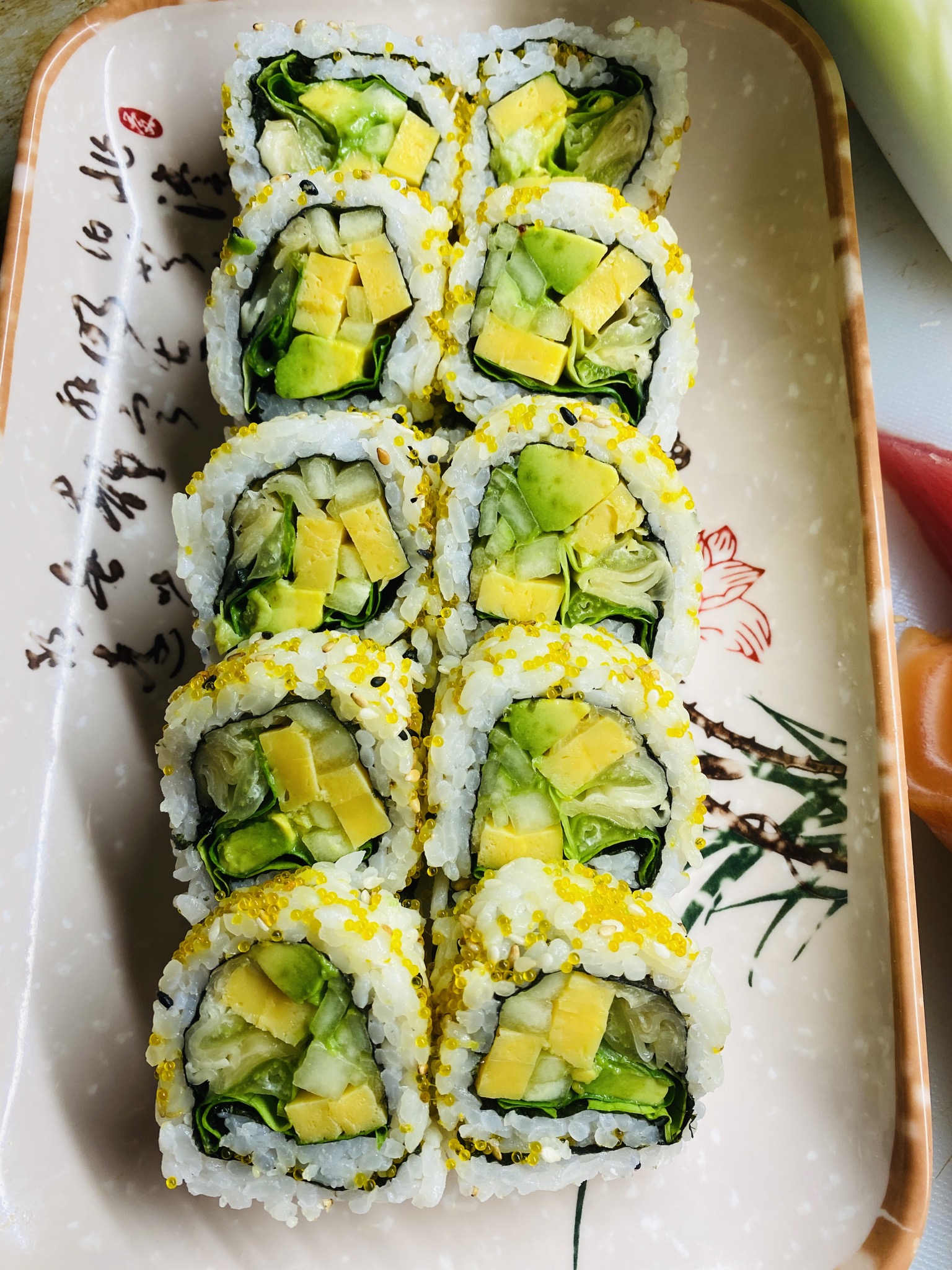 Order 86. FutoMaki Roll 太卷 food online from Tengu Sushi store, Newport on bringmethat.com