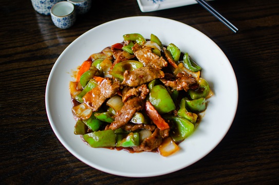 Order Pepper Steak food online from Chinese Kitchen Sushi store, Chicago on bringmethat.com