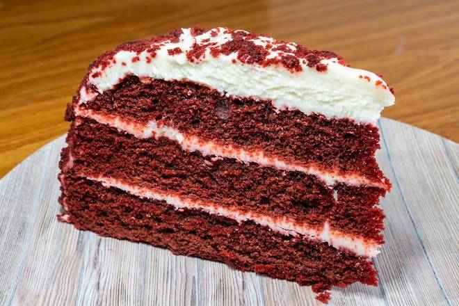 Order Red Velvet Cake food online from Pizza Express store, Albany on bringmethat.com
