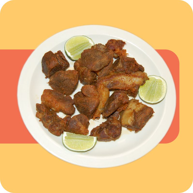 Order Chicharrones food online from El Tikal Restaurant store, Lynn on bringmethat.com
