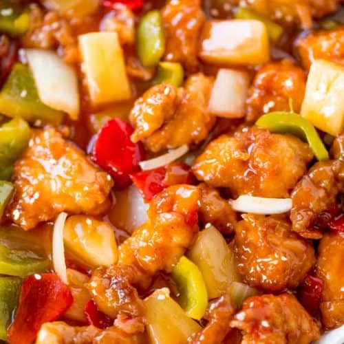 Order 88. Sweet and Sour Chicken food online from Cindy Chinese Cuisine store, Cherry Hill on bringmethat.com