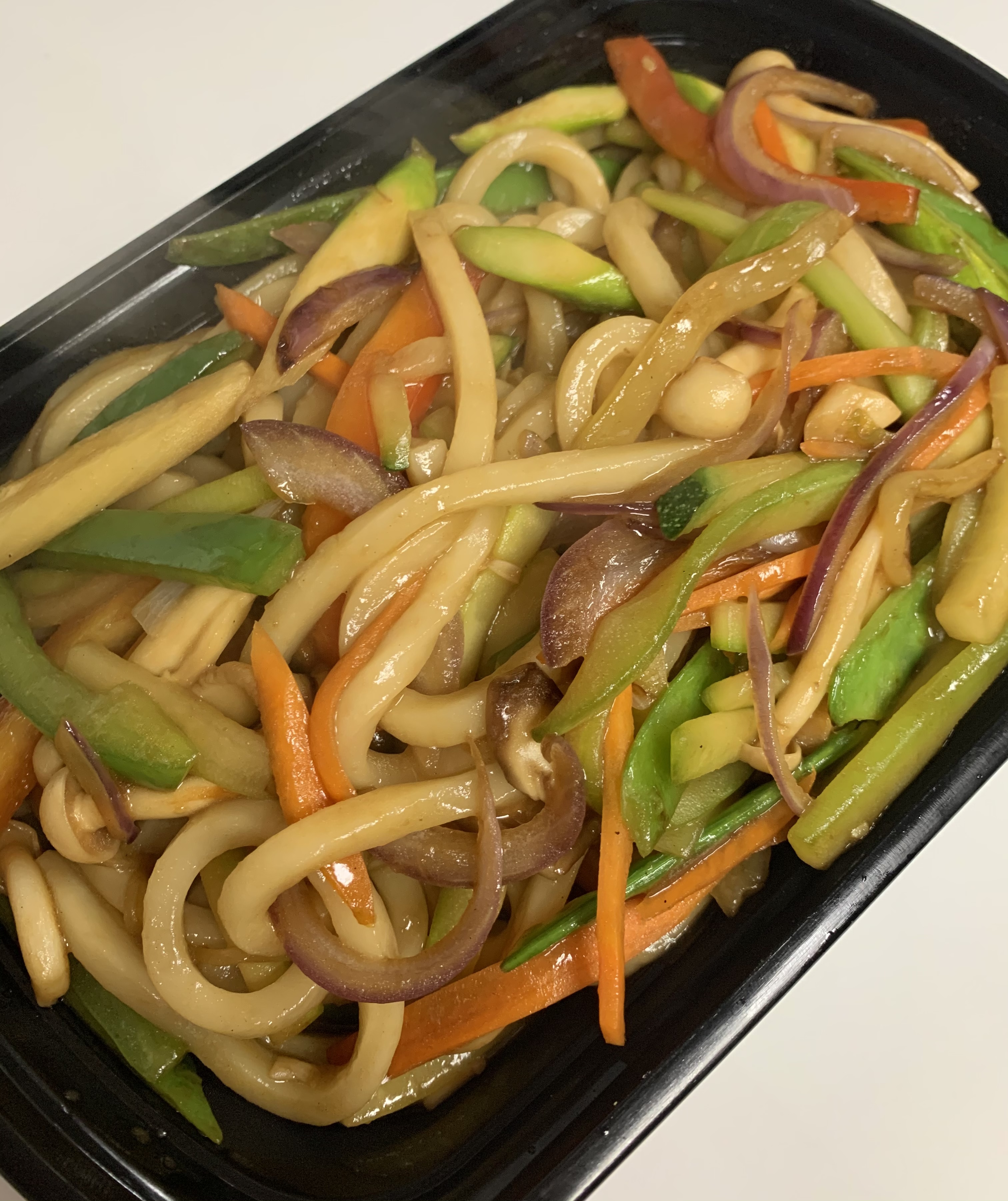 Order Vegetable Yaki Udon food online from Musashi Asian Cuisine store, Brooklyn on bringmethat.com