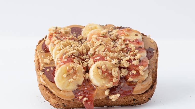 Order PB & Chia Jam Toast food online from Vitality Bowls store, Brentwood on bringmethat.com