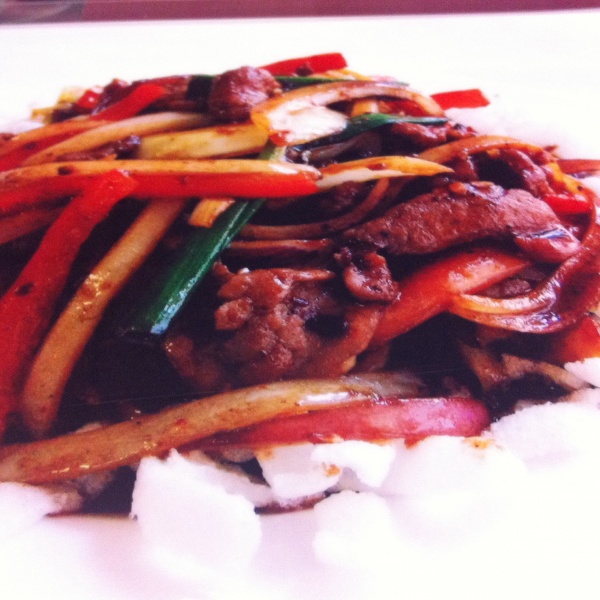 Order 35. Mongolian Beef food online from Golden Kim Tar store, San Francisco on bringmethat.com