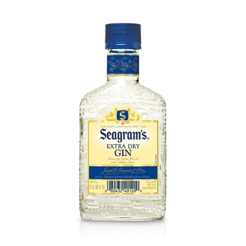 Order Seagram's Extra Dry Gin 375 ml. food online from Mirage Wine & Liquor store, Palm Springs on bringmethat.com