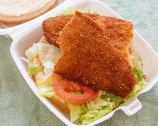 Order Fish Sandwich food online from Ny Gyro & Grill store, Claymont on bringmethat.com