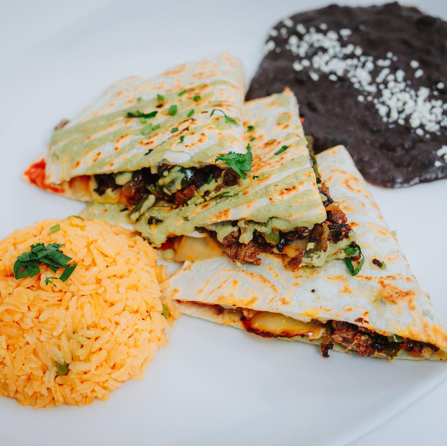 Order Texcoco Quesadilla food online from Zocalo Street Food | Tequila store, Wilmington on bringmethat.com