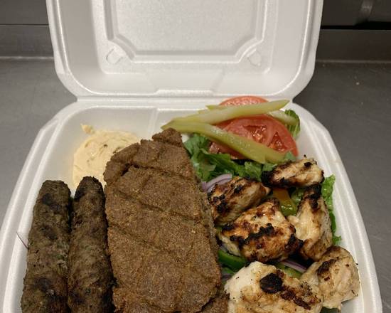 Order Trio Mixed Plate food online from Amore Pizza store, Stoneham on bringmethat.com
