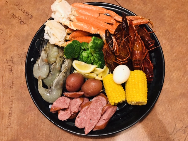 Order Platter J food online from The Saucy Crab store, Tinley Park, IL on bringmethat.com