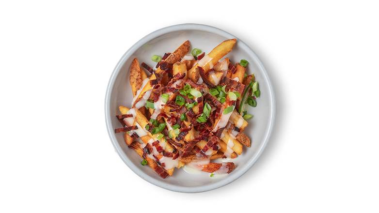 Order Share Bacon Cheese Fries food online from Bareburger store, Westfield on bringmethat.com