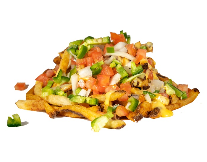 Order Nacho Fries food online from Meatheads store, Bloomington on bringmethat.com