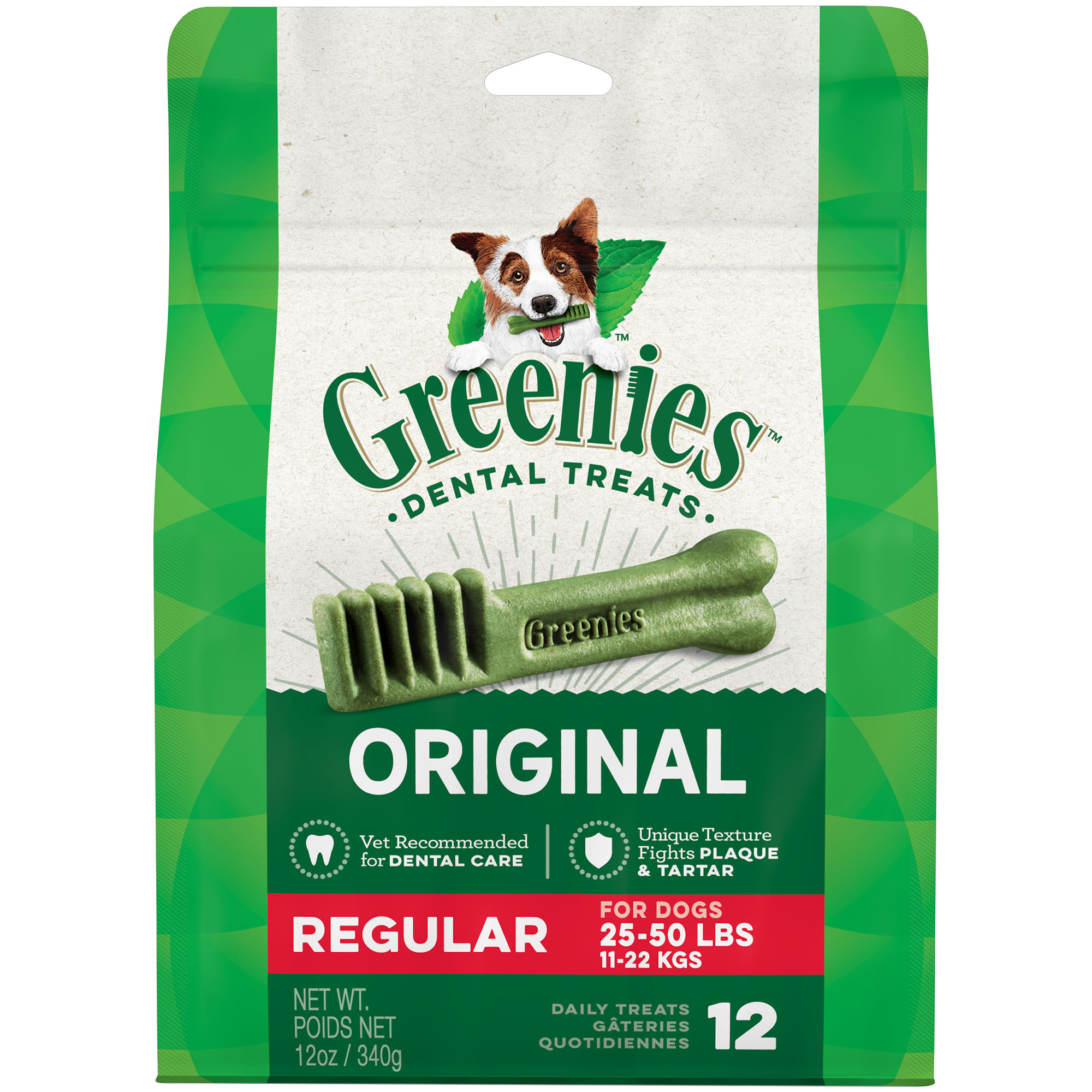 Order Greenies Natural Dental Care Dog Treats, Regular - 12 ct food online from Rite Aid store, MILLER PLACE on bringmethat.com