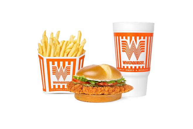 Order #12 Spicy Chicken Sandwich Whatameal® food online from Whataburger store, Bryan on bringmethat.com
