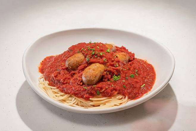 Order Pasta with Sausage food online from Red Devil Italian Restaurant & Pizzeria  store, Phoenix on bringmethat.com