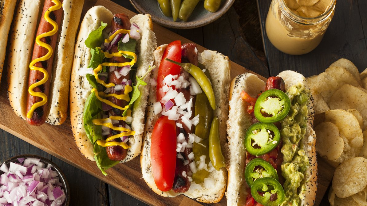 Order Street Style Hot Dog food online from Fire Pizza store, Bell Gardens on bringmethat.com