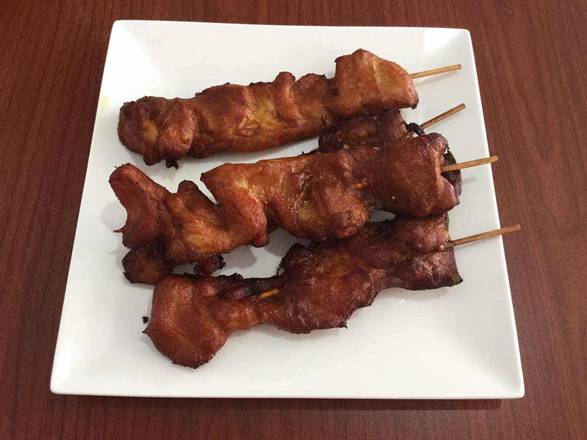 Order BBQ Chicken Stick (4 pcs) food online from Chinatown Express store, Warsaw on bringmethat.com