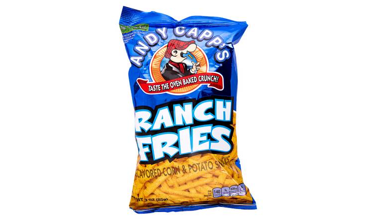 Order Andy Capp'S Ranch Fries Corn Potato Snacks food online from Aldan Sunoco store, Aldan on bringmethat.com